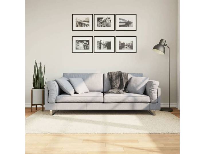 Tapis-Tapis de salon-Tapis Chambre OVIEDO à poils courts beige 140x200 cm 821168