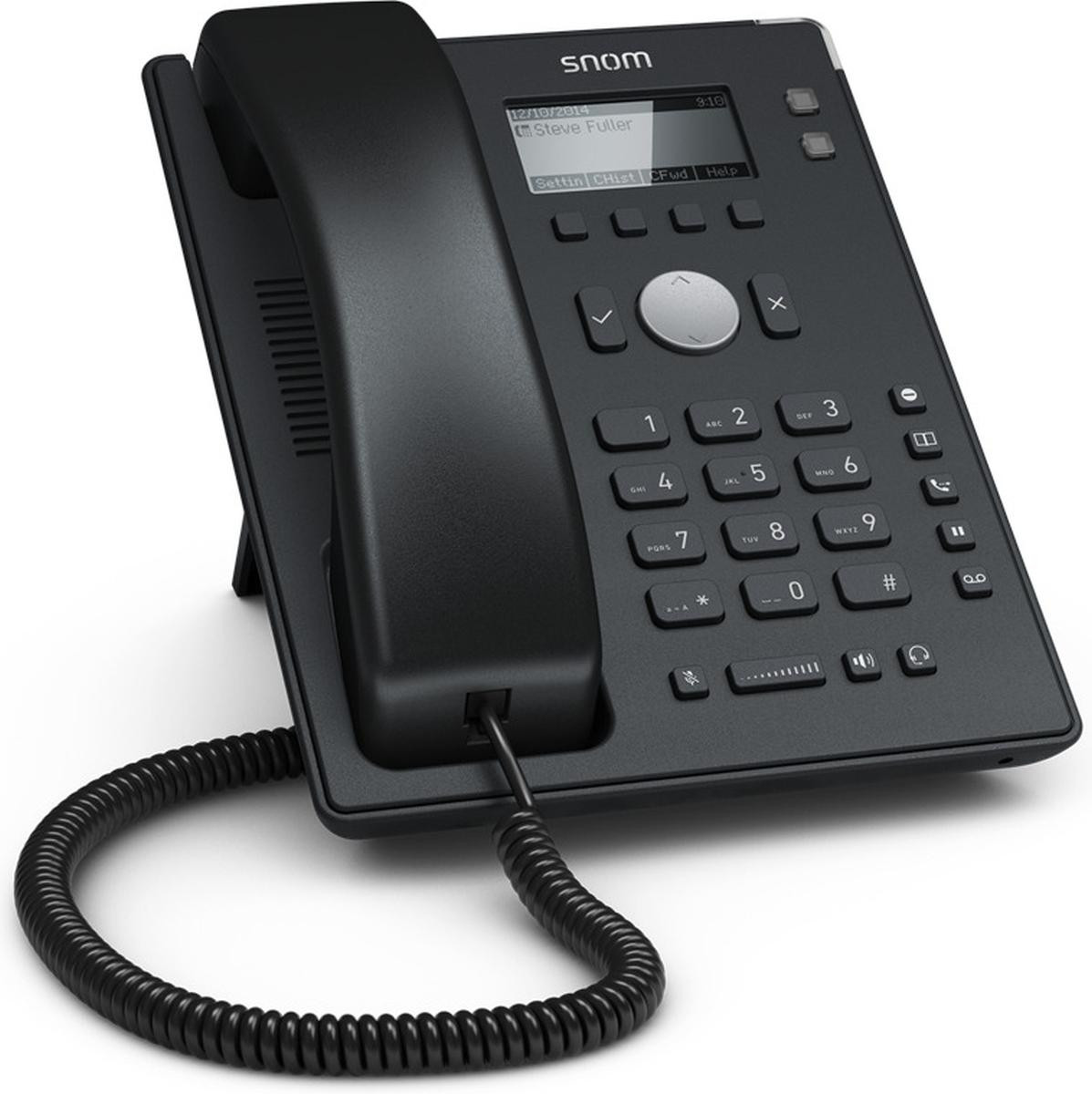 Snom D120 VoIP-telefoon met drievoudige oproepfunctie
