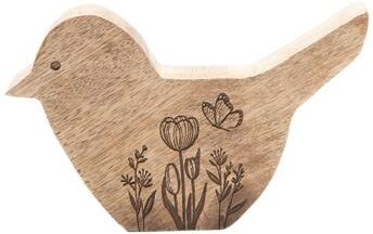 IH Casa Decor Mango Wood Bird Décor Large - Set of 2