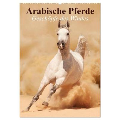 Arabische Pferde • Geschöpfe des Windes (Wandkalender 2026 DIN A2 hoch), CALVENDO Monatskalender