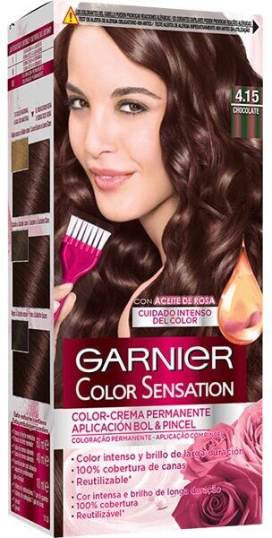 Garnier Color Sensation Permanent Color 4.15 Chocolate