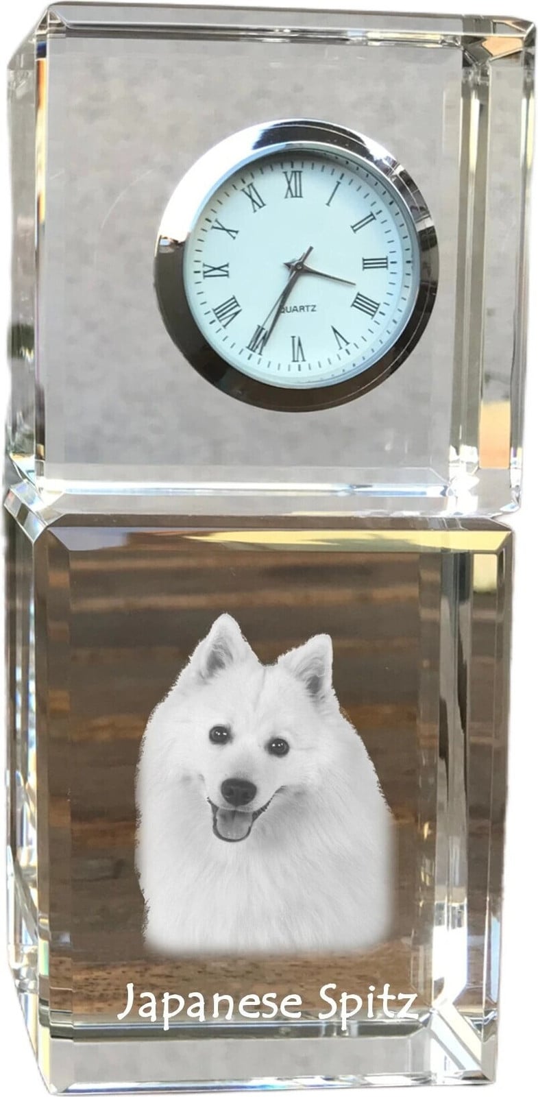 Art-Dog Klok Japanse spits voor op tafel