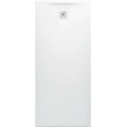 Laufen rechteck Duschwanne „Pro“ Ablauf kurze Seite 1600 × 700 mm ohne Oberflächenbeschichtung, ohne Oberflächenveredelung, in Anthrazit