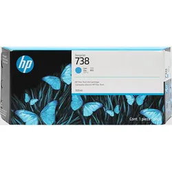 HP 738 (676M6A) - Tintenpatrone, cyan