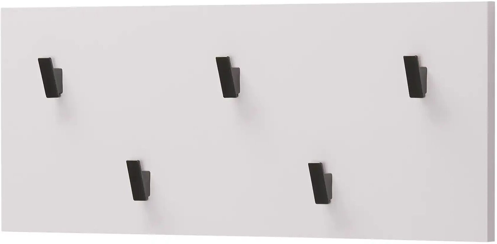 Höffner Garderobenpaneel  Kara ¦ grau ¦ MDF-Platte,Kunststoff ¦ Maße (cm): B: 60 H: 25