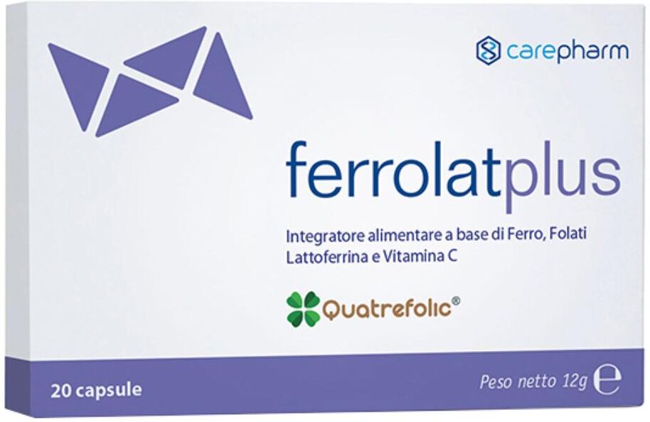CAREPHARM Srl FERROLAT PLUS 20CAPSULE