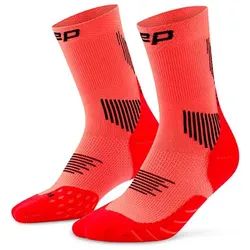 Cep Damen Core Run Mid Cut Socks rot