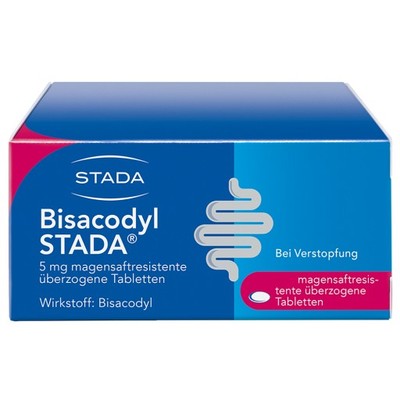 STADA Consumer Health Deutschland GmbH BISACODYL STADA 5 mg magensaftres.überzog.Tabl. 100 St 17483066