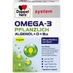Doppelherz Omega-3 Pflanzlich system