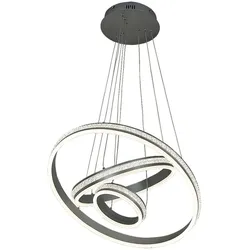 Rabalux 2230 LED-Deckenpendelleuchte Avalon 1x75W | 4730lm | 4000K - Aluminium, weiß