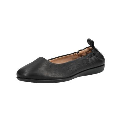 Ballerina LEGERO "Legero Ballerinas Leder", Damen, Gr. 41, Leder, schwarz, Schuhe Ballerina
