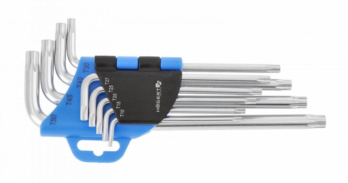Hogert Technik HT1W809 Angled Screwdriver Set