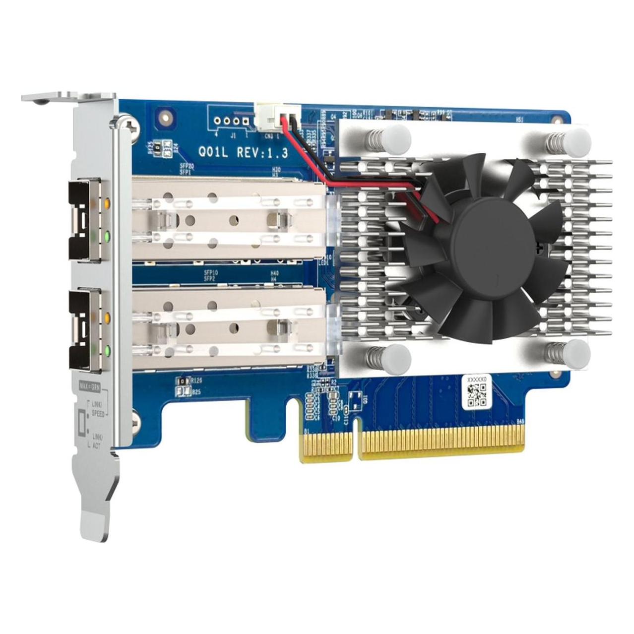 QNAP Dual-port SFP+10GbE network expansion (QXG-10G2SF-NXE)