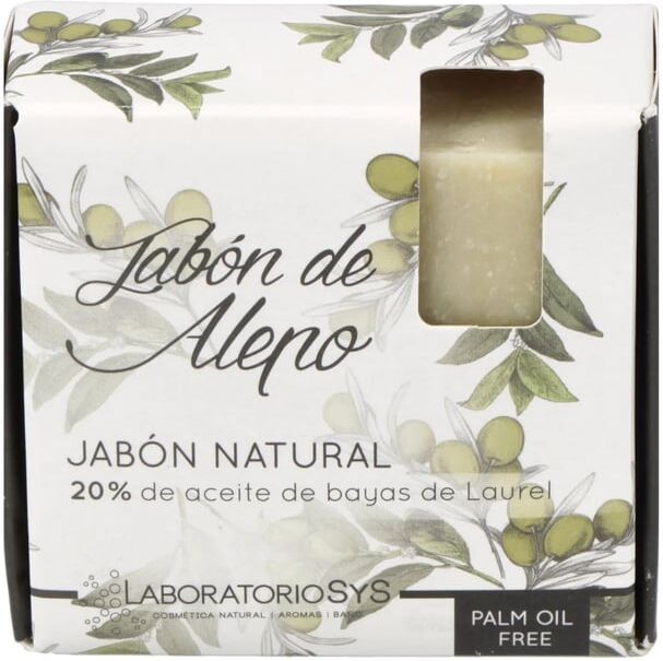 Sys Jabón Natural Alepo Vegan 80g