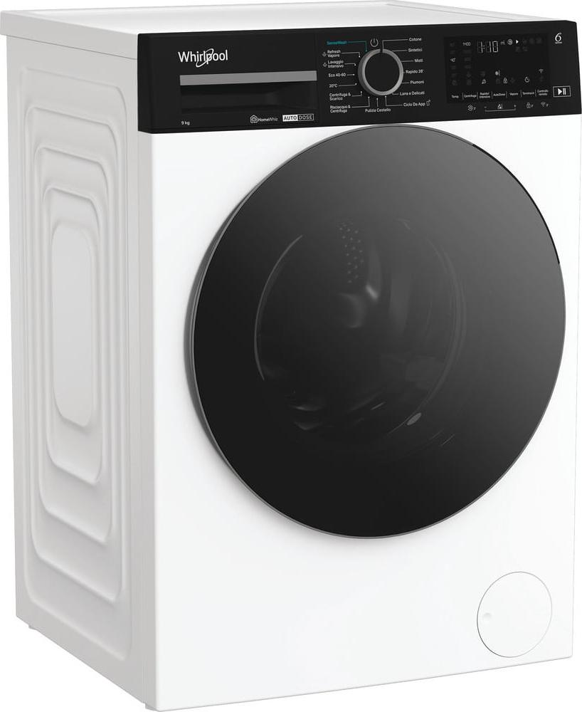 Whirlpool WPM 911W ADS IT, Frontlader, 9 kg, B, 75 dB, 1400 RPM, A