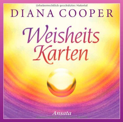 Diana Cooper - Weisheitskarten - Preis vom 30.09.2026 22:30:23 h