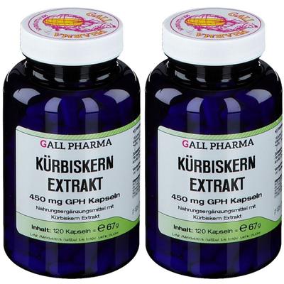 Kürbiskern Extrakt 450 mg GPH Kapseln 2x 2x120 St