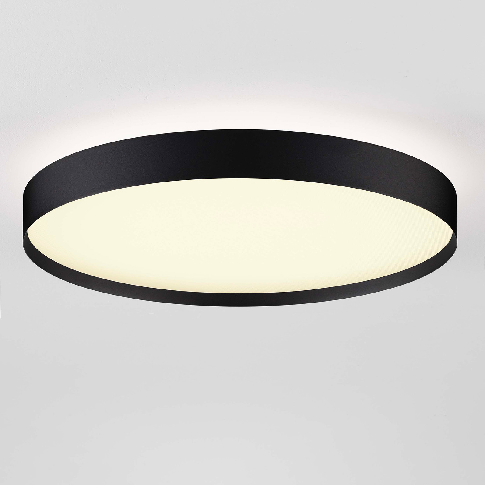 Lyora Plafondlamp Roi zwart Ø 50cm
