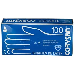 Corysan Latexhandschuhe Größe Large 100U