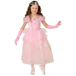 Kinderkostüm Prinzessin "Rosalie", rosa/silber