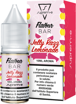 Suprem-e Jelly Razz Lemonade Flavour Bar Aroma Concentrato 10ml Litchi Passion Fruit Limone Ghiaccio