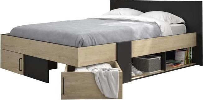 Gautier Bed met lades voor volwassenen, 140 x 190 cm