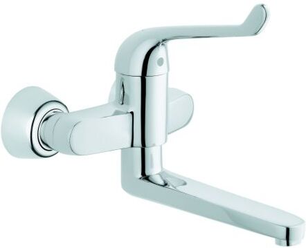 Grohe Euroeco Special Waschtisch-Sicherheitsarmatur 32793000 chrom, Ausladung 25,6 cm