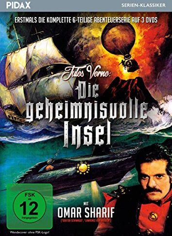 Juan Antonio Bardem - Jules Verne: Die geheimnisvolle Insel / Erstmals die komplette 6-teilige Abenteuerserie mit Omar Sharif und Rick Battaglia (Pidax Serien-Klassiker) [3 DVDs] - Preis vom 18.10.2026 19:22:15 h