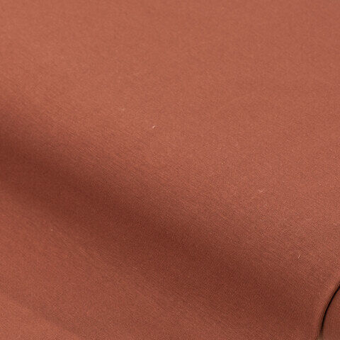 Baumwoll-Jersey "Casual" mit Elasthan, zimt