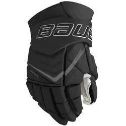 BAUER Vapor FLYLITE Eishockeyhandschuhe Senior – 14–15 Zoll, sechs Farben | 15 Zoll schwarz
