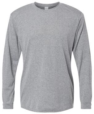 Paragon 210 Long Islander Top in Heather Grey size 3XL   Microfiber polyester SM0210