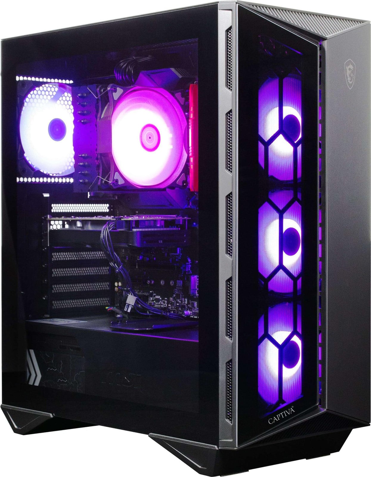 Captiva CAPTIVA 93245 Gaming PC met AMD Ryzen 7 5700X, 16 GB DDR4-SDRAM en 1 TB opslag