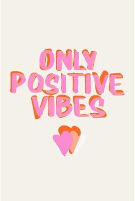 Inspired Finds More Amor Por Favor Nordic Pink Quote Wall Art Canvas Poster only Positive Vibes 11.81x15.75in No Frame