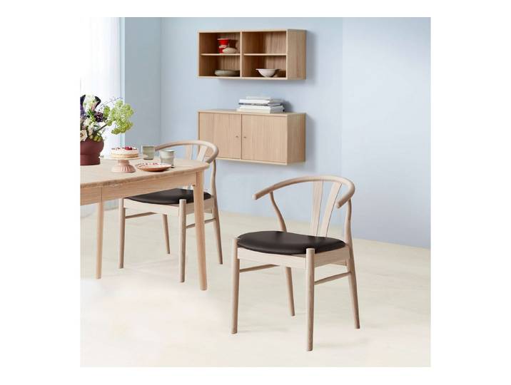Hammel Furniture Stuhl Frida, Massivholz mit gepolsterter Sitzfläche - hoher Komfort, Massivholz, gepolsterte Sitzfläche, versch. Farbvarianten