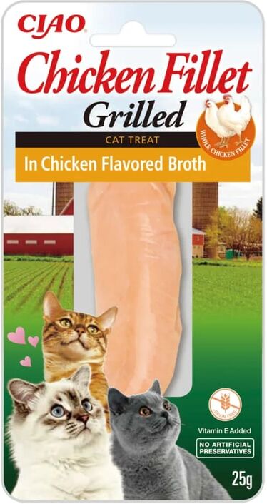 Churu Cat Filete de Caldo de Frango 12 x 25g