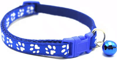 Inspire Curations BellCharm Kitten Collar With Safety Bell & Adjustable Fit dark Blue