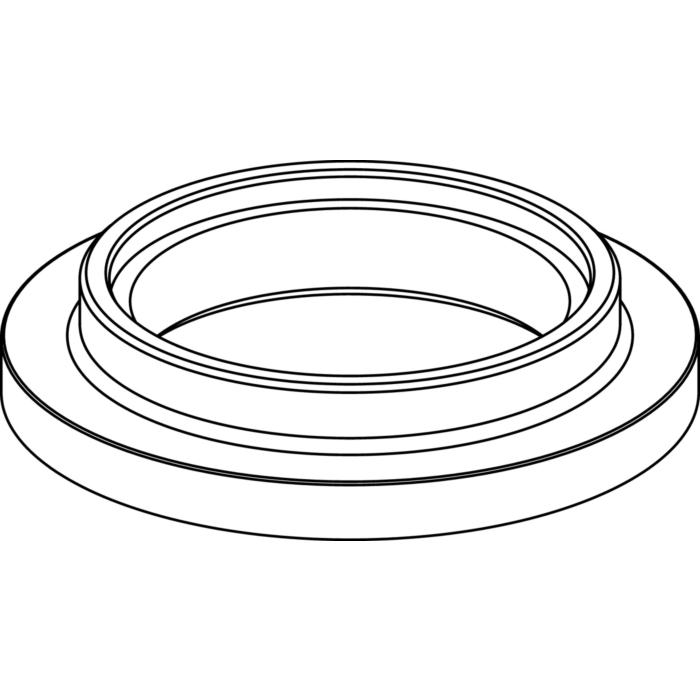 Ideal Standard Messing-Rosette, Chrom B960407AA