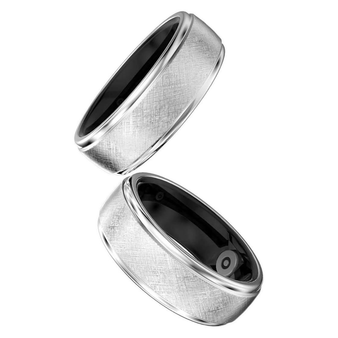 HiFuture Smart ring Future Ring2 13# 70mm titanium/silver (13, Silver) (6972576181985)