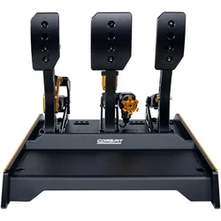 Conspit CPP EVO 3 V2 Pedalset, hydraulischer Bremszylinder, mit Kupplungspedal - schwarz (PC), Gaming Controller, Schwarz