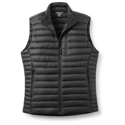 Rab - Microlight Vest - Daunenweste Gr M schwarz/grau