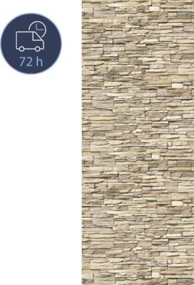 BREUER Duschrückwand Express Q72 Maueroptik Verblender hell 210 x 100 cm 1413512000202
