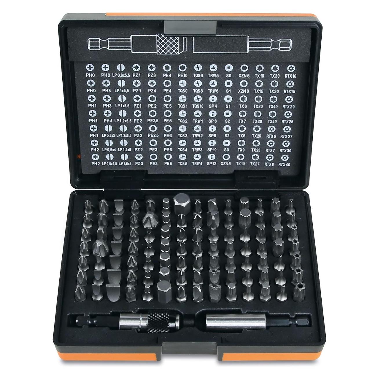BETA 008616998 861/C100 Bitsätze mit 2 magnetischen Bithaltern 98-teilig (62320544)