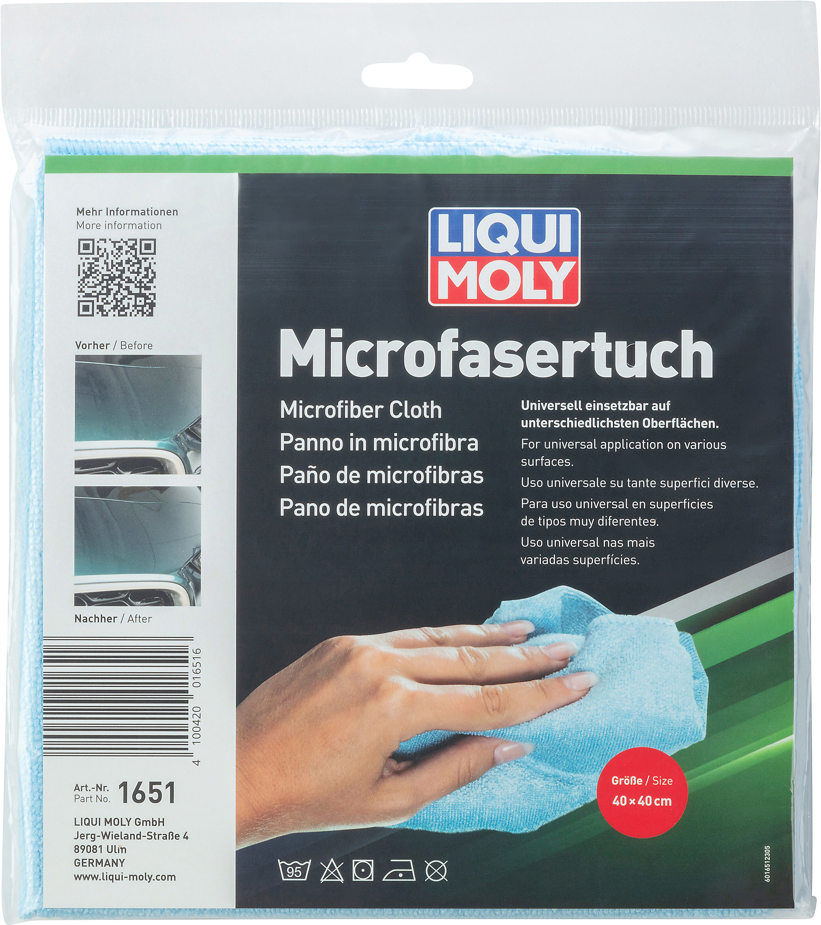 Liqui Moly Reinigungstücher Microfasertuch [1 Stk] 1651