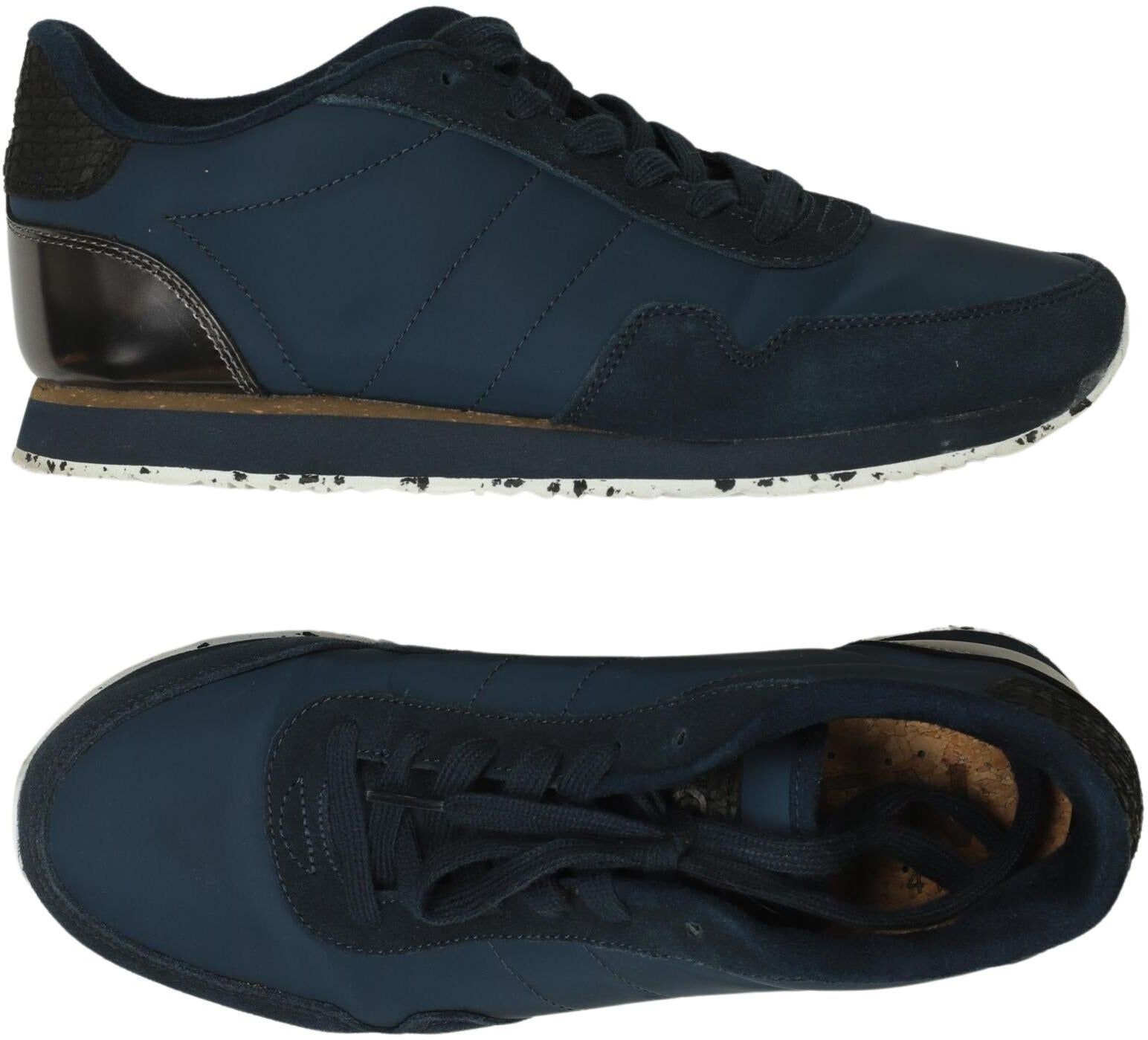 Woden Damen Sneaker, Marineblau, Gr. EU 41, kein / Etikett - Second Hand
