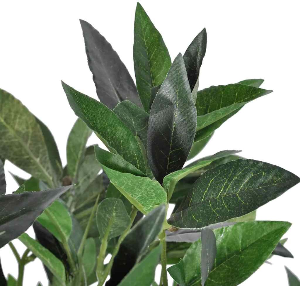 vidaXL Laurier artificiel avec Pot 120 cm