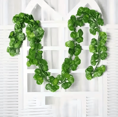 Uplift Curations 10PCS Artificial Ivy Leaf Garland Hanging Greenery Vines For Home & Event Decor begonia 2m (1 String)