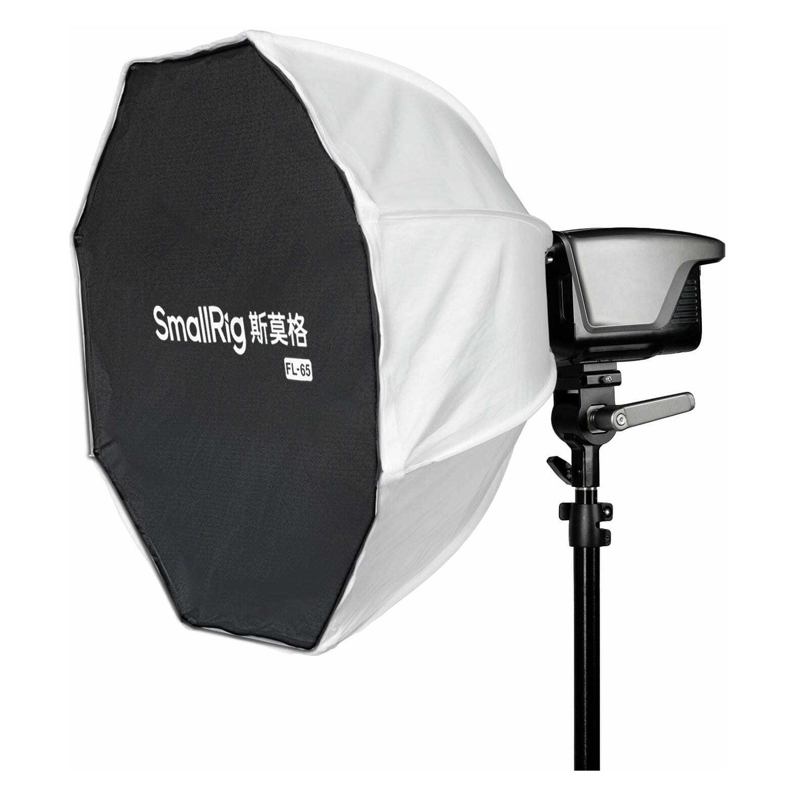 SmallRig 6407 FL-65 Schnell aufbaubare, zusammenklappbare Laternen-Softbox (Softbox, 65 cm) (6407)