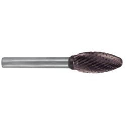 Exact 72412 Frässtift Hartmetall Spitzbogen Länge 50 mm Schaftdurchmesser 6 mm