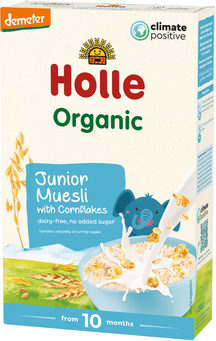 Holle Papa Aveia com Flocos de Milho Biológico 250 gr