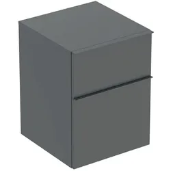 Geberit iCon Seitenschrank 502315JK1 45x60x47,6cm, 2 Schubladen, lava matt/lava matt